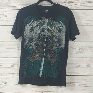 MEN'S Lush Short Sleeved Black Tee